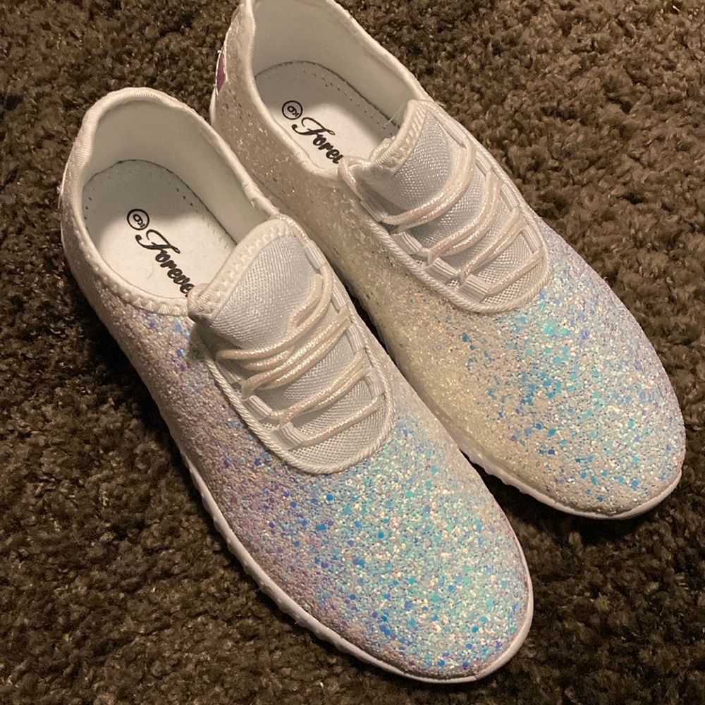 Women’s sparkly sneakers size 9